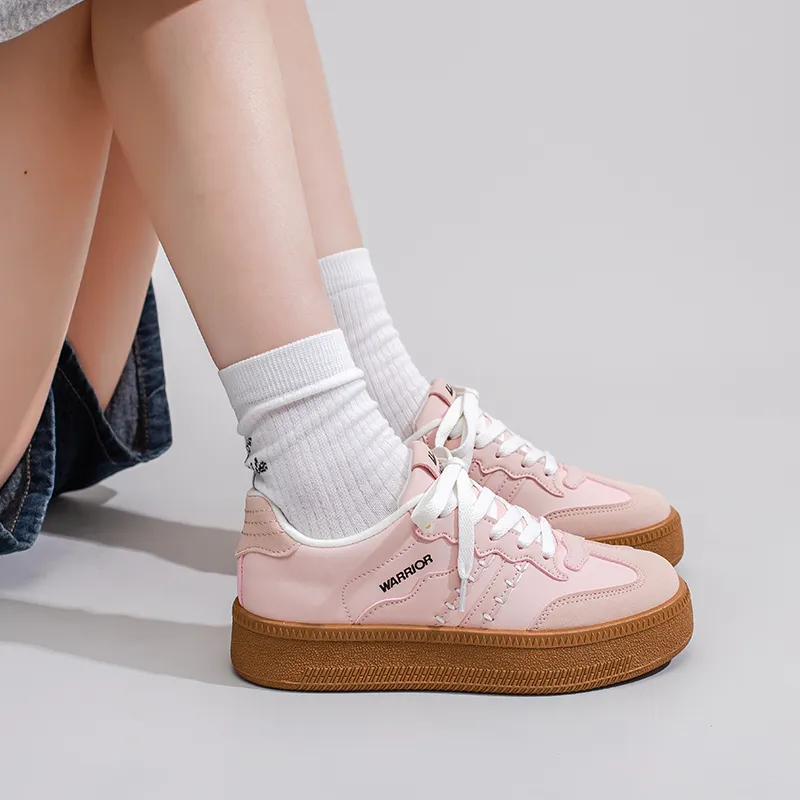 Warrior Warrior Abrasion-Resistant Low-Top Skateboard Shoes Women's-18