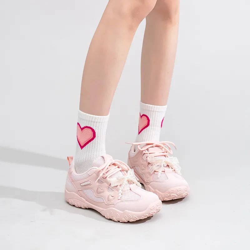 Warrior Abrasion Resistant Low Top Casual Shoes Women's Pink-4