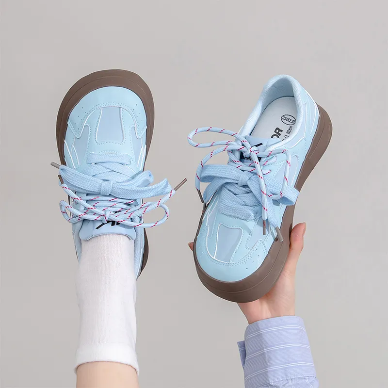 Warrior Warrior Lightweight Low Top Skateboard Shoes Women's Light Blue 1.0-5