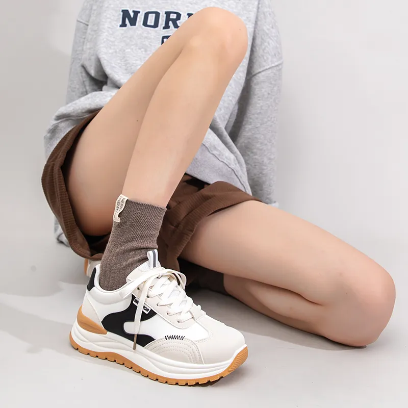 Warrior Abrasion Resistant Low Top Chunky Sneakers Women's-15