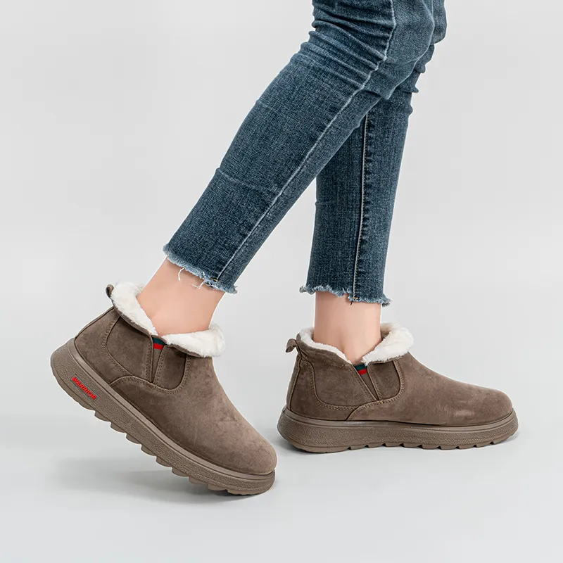 Warrior Warrior Warm And Wear-Resistant Short Snow Boots Unisex-6