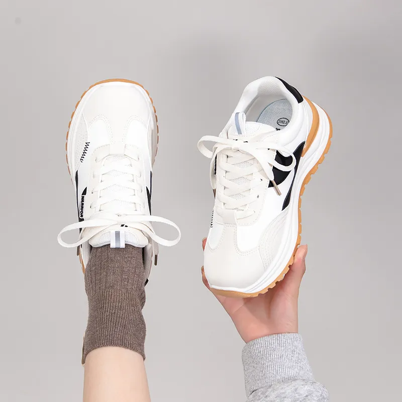 Warrior Abrasion Resistant Low Top Chunky Sneakers Women's-14