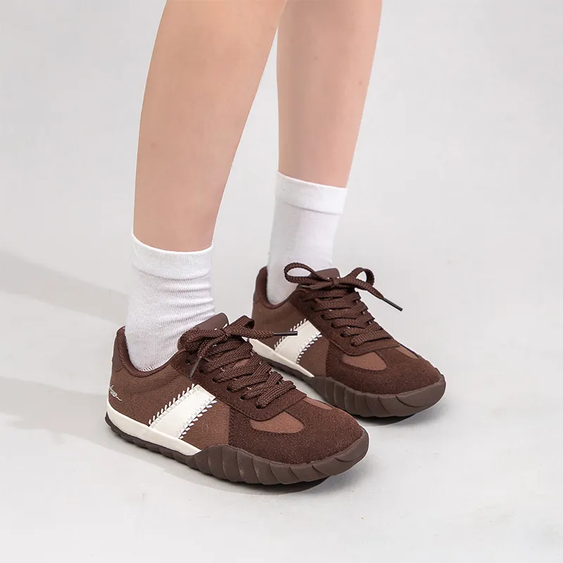 Warrior Warrior De Training Shoes Lightweight Low Top Casual Shoes Women's Yellow Brown Black 1.0-5