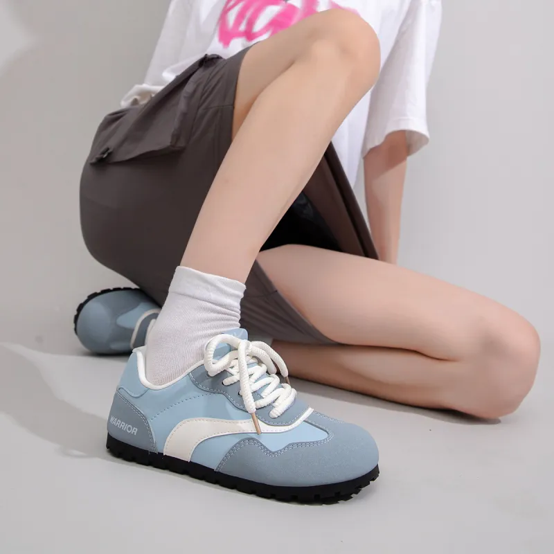 Warrior De Training Shoes Lightweight Low Top Casual Shoes Women's Light Blue 1.0-7