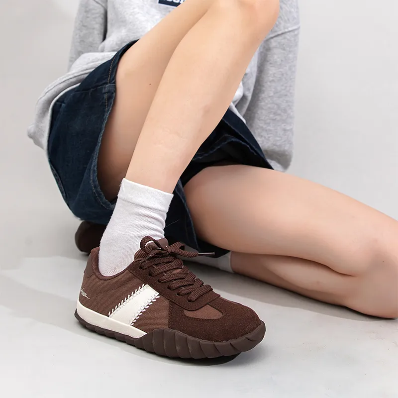 Warrior Warrior De Training Shoes Lightweight Low Top Casual Shoes Women's Yellow Brown Black 1.0-6