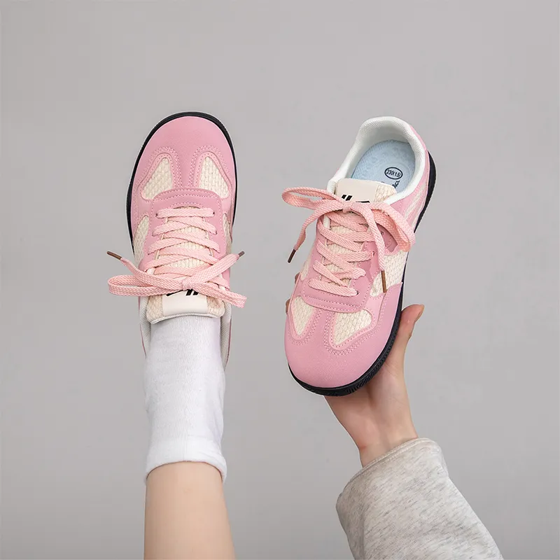 Warrior Warrior De Training Shoes Lightweight Low Top Casual Shoes Women's Pink Beige 1.0-6