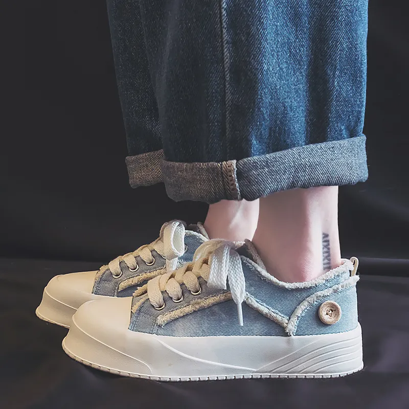 Warrior Wear resistant And Lightweight Canvas Shoes Women's Light Blue-8