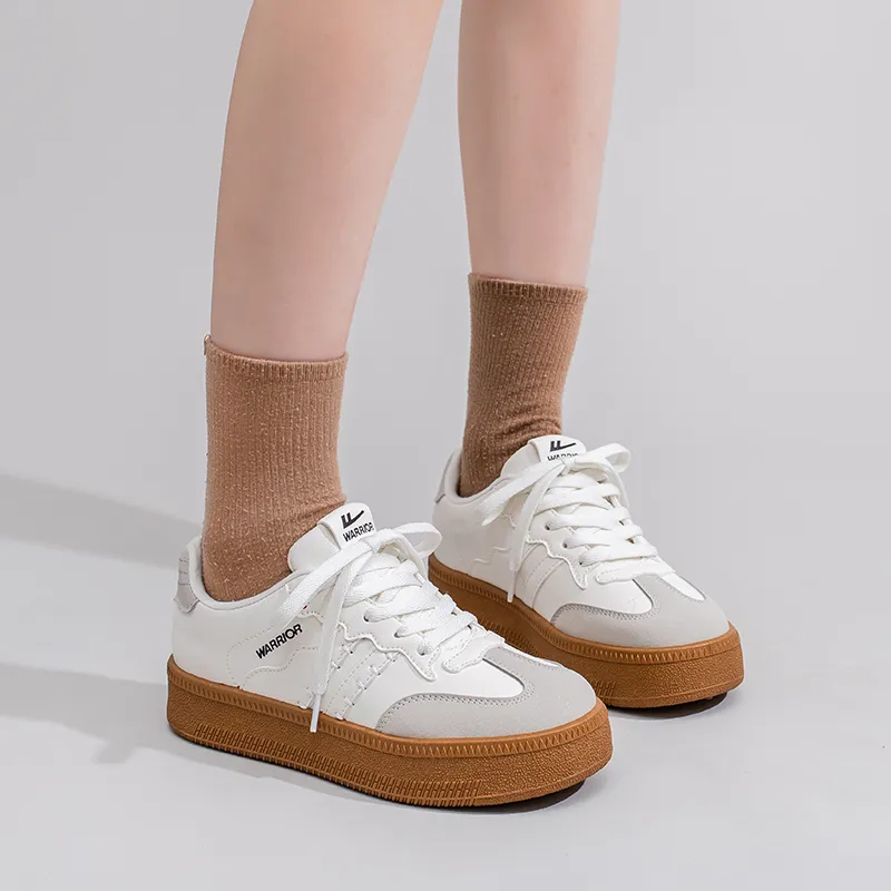 Warrior Warrior Abrasion-Resistant Low-Top Skateboard Shoes Women's-4
