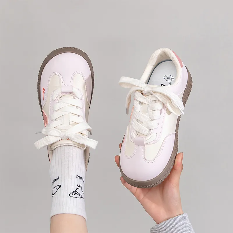 Warrior De Training Shoes Lightweight Low Top Casual Shoes Women's Pink Beige Rose Red 1.0-5