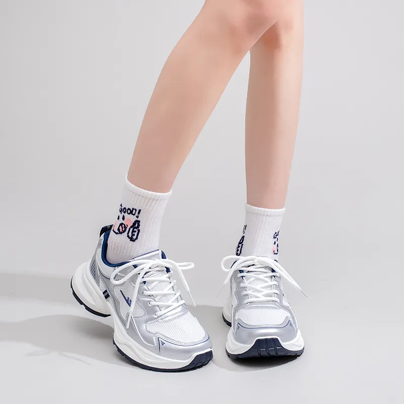 Warrior Lightweight Shock Absorbers Low Top Chunky Sneakers Women's-6