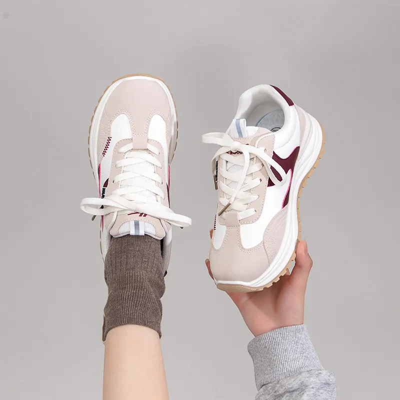 Warrior Abrasion Resistant Low Top Chunky Sneakers Women's-5