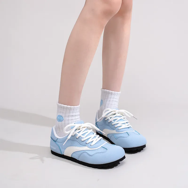 Warrior Abrasion Resistant Low Top Casual Shoes Women's Light Blue-5