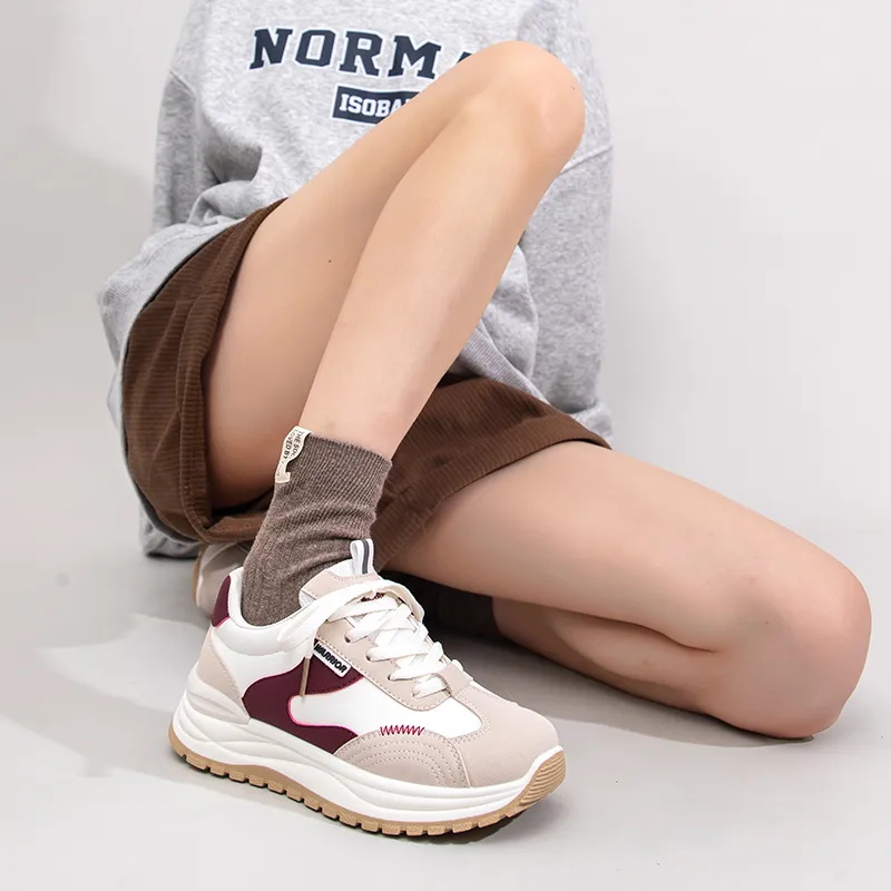 Warrior Abrasion Resistant Low Top Chunky Sneakers Women's-7