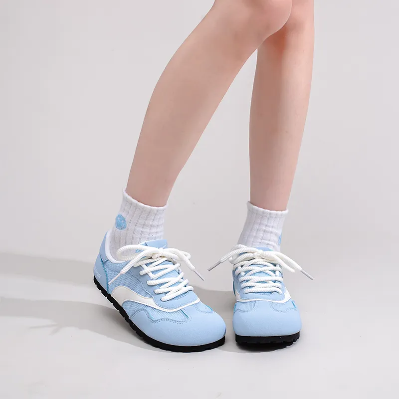 Warrior Abrasion Resistant Low Top Casual Shoes Women's Light Blue-6