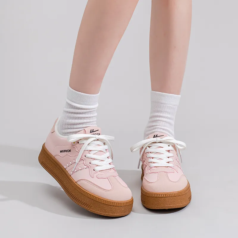 Warrior Warrior Abrasion-Resistant Low-Top Skateboard Shoes Women's-17