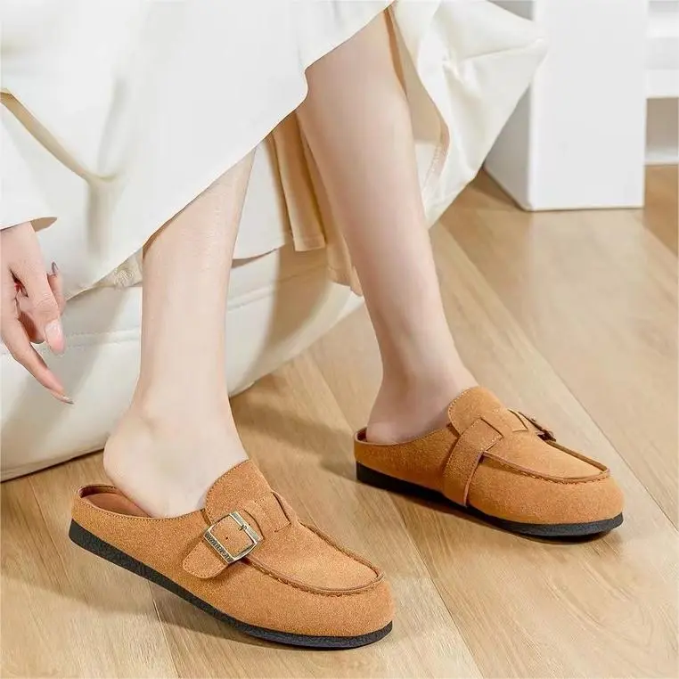 Warrior Women's Casual Shoes Low Heel Women's Brown-5