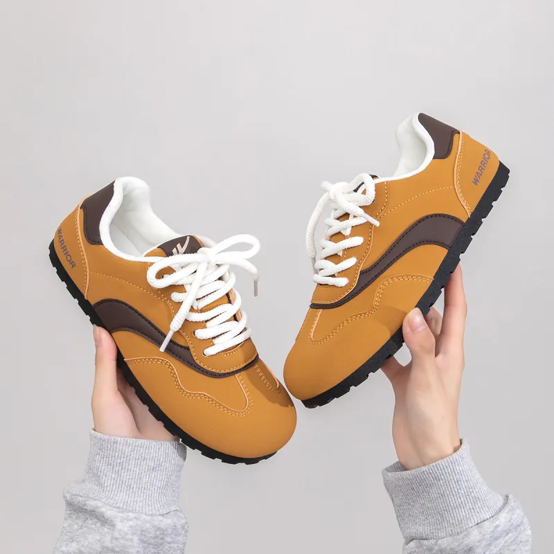 Warrior Warrior De Training Shoes Lightweight Low-Top Casual Shoes Women's Light Brown Beige 1.0-6