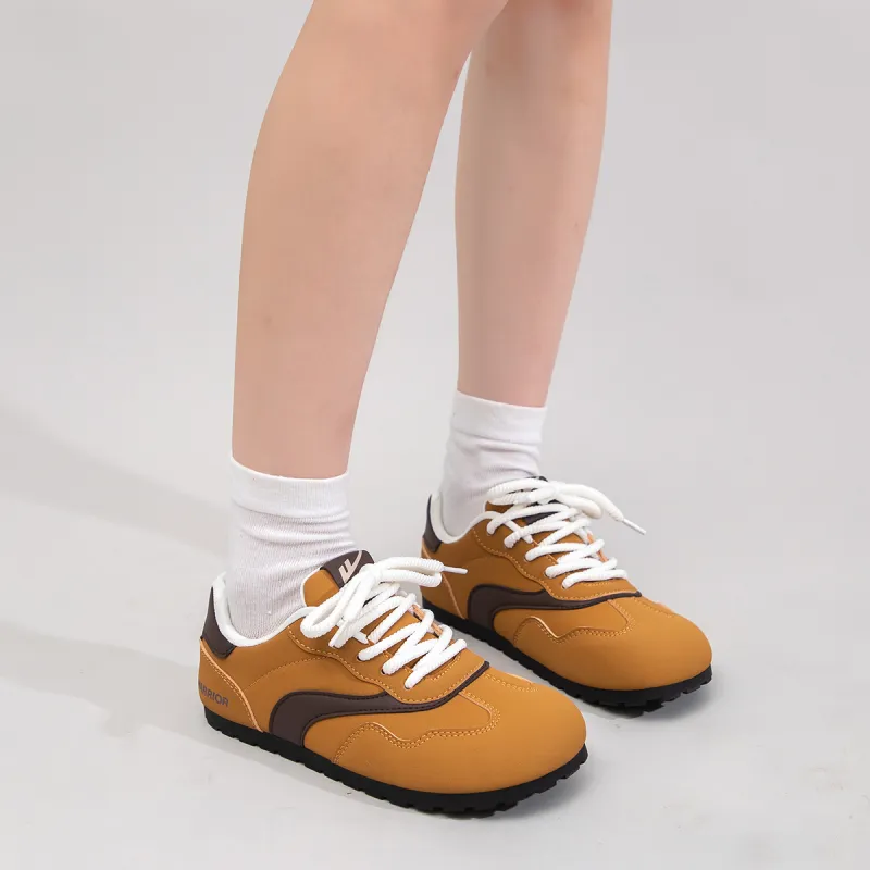 Warrior Warrior De Training Shoes Lightweight Low-Top Casual Shoes Women's Light Brown Beige 1.0-5
