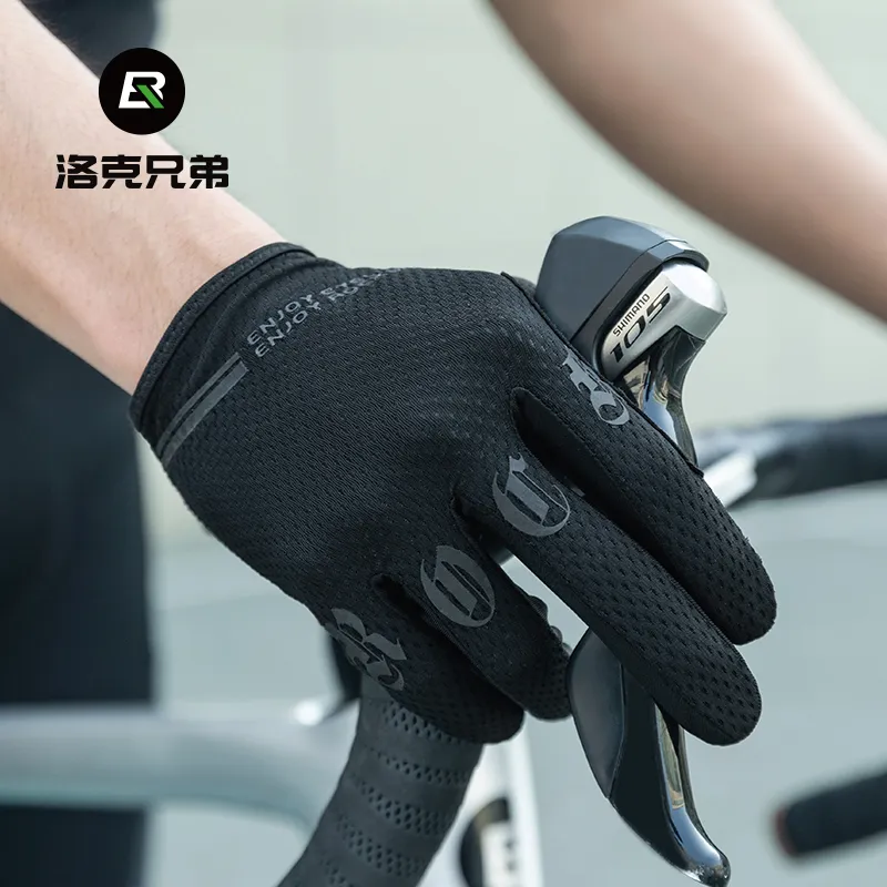ROCKBROS Riding Equipment Cycling Glove Unisex Brocade Elastane Blend-5