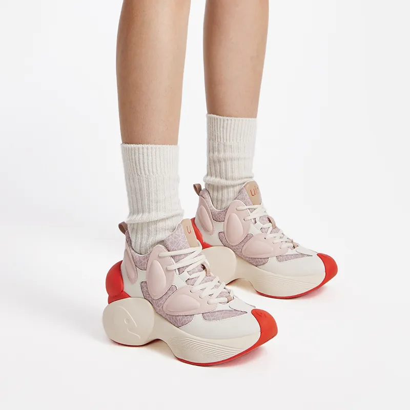 U.IN Painted Travel Shoes Bilbao A1 & A2 Artistic Collection Chunky Sneakers Women's-14