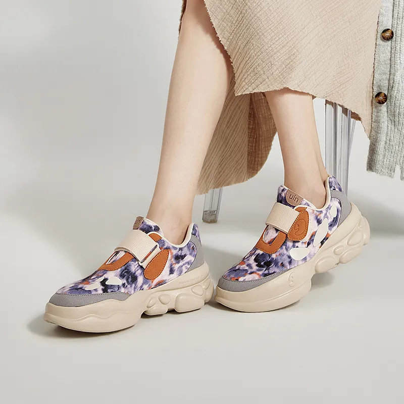 U.IN Painted Travel Shoes Landa 1 Collection Casual Shoes Women's-7