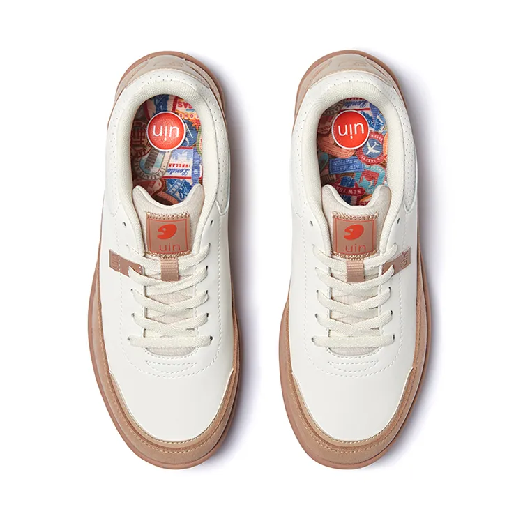 U.IN Avila Series Slip-Resistant Low-Top Skateboard Shoes Women's-22