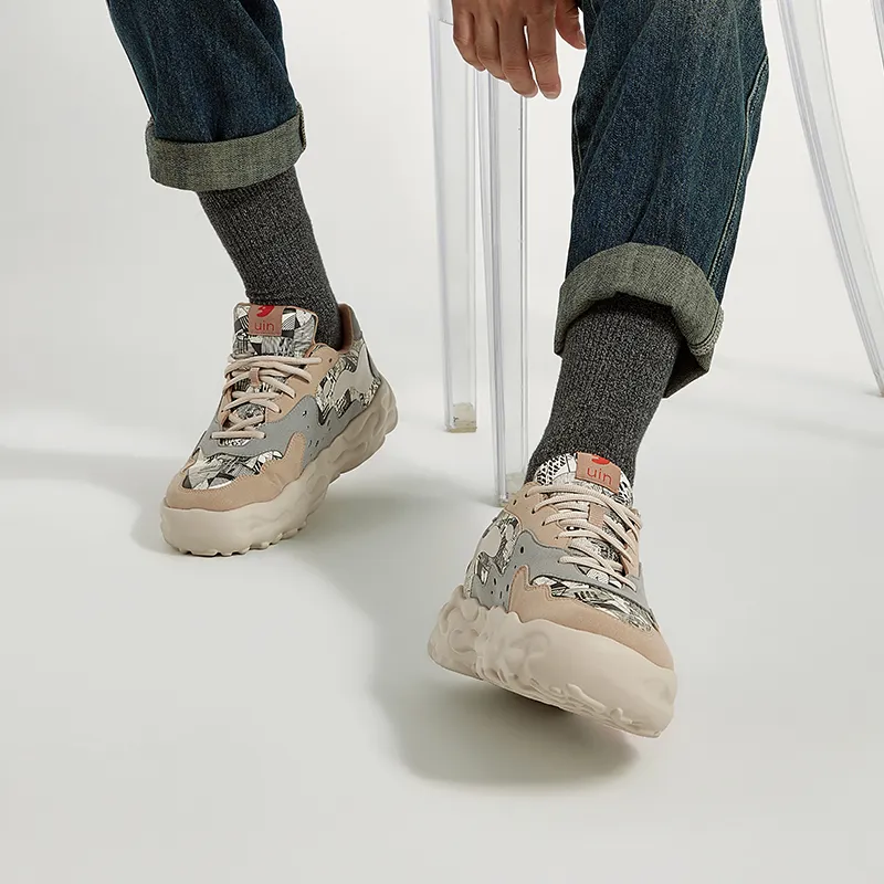 U.IN Painted Travel Shoes-Lançarote 1 Totem Artistic 2 Collection Casual Shoes Unisex-6