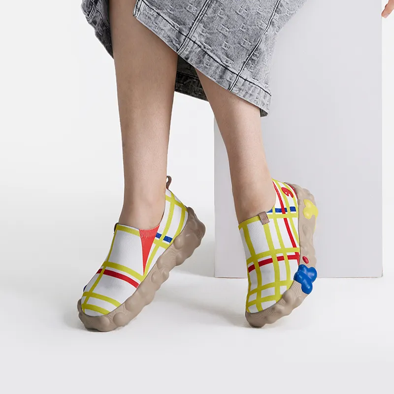 U.IN Painted Museum Collaboration Collection Casual Shoes Women's-7