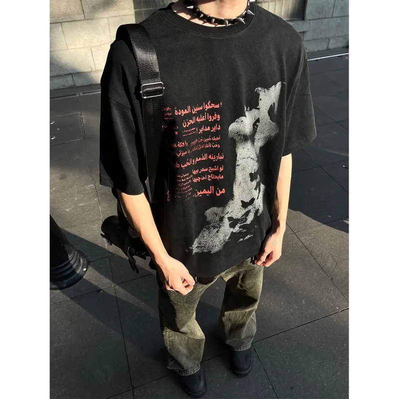 MAXDSTR T-Shirts Men Black-2