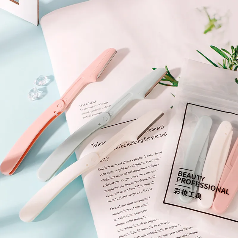 Pleasant Language Safety Type Eyebrow Razor-1