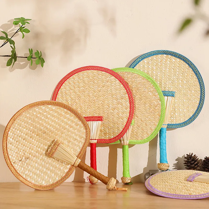 Pleasant Language Wheat Straw Fan-4