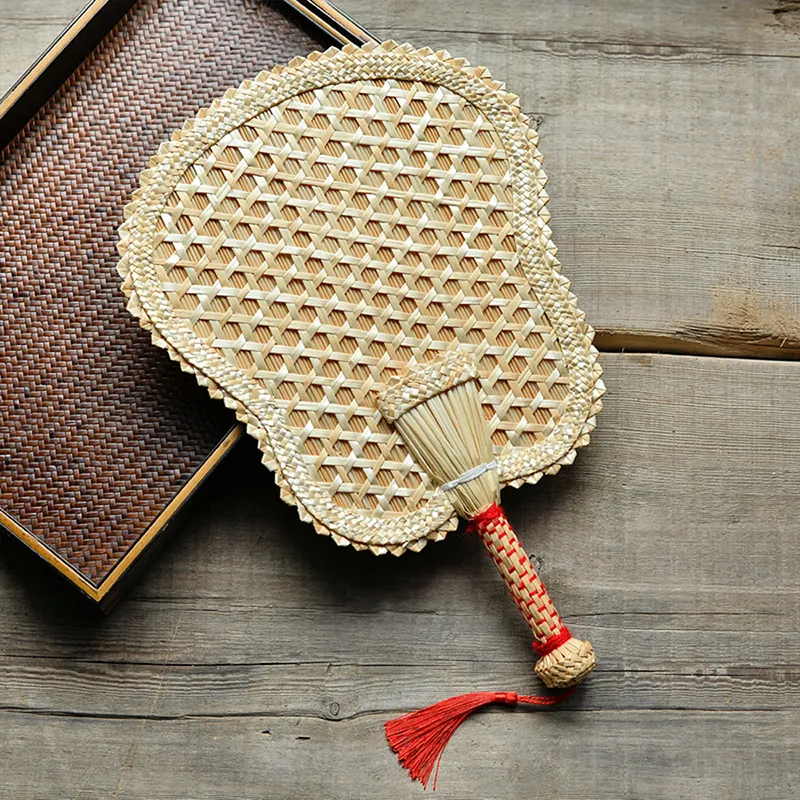 Pleasant Language Wheat Straw Fan-8