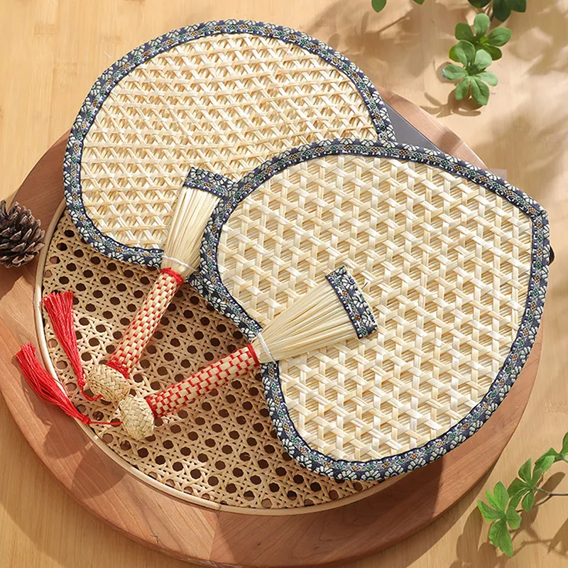 Pleasant Language Wheat Straw Fan-16