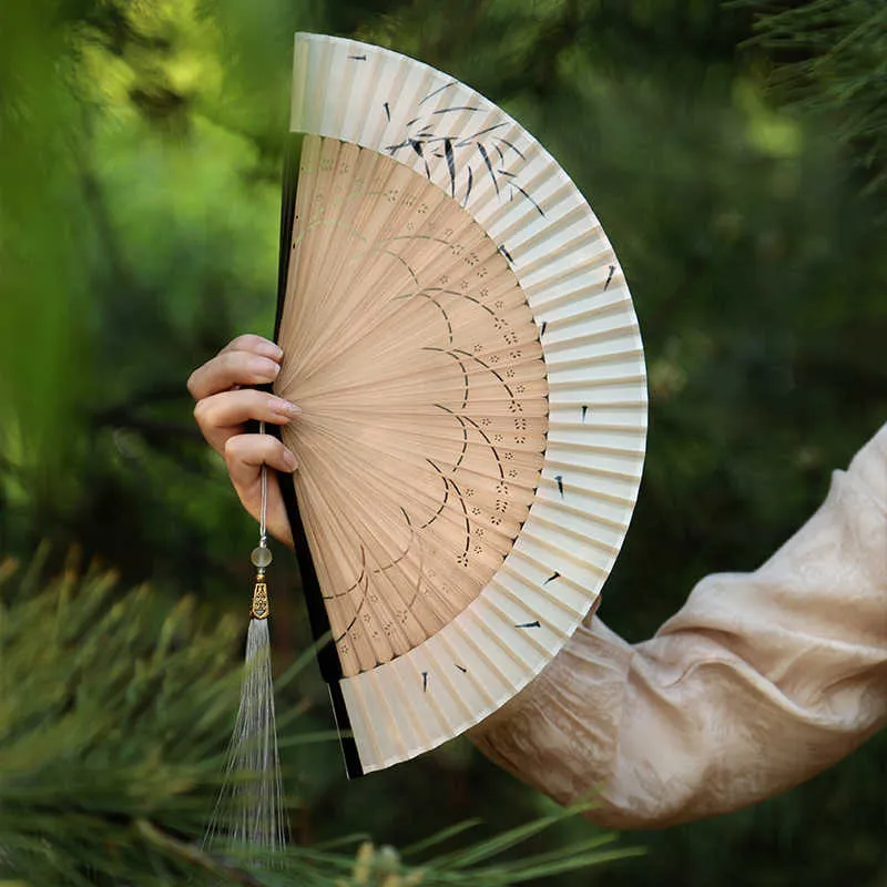 Pleasant language Fold Fan/Fan-17