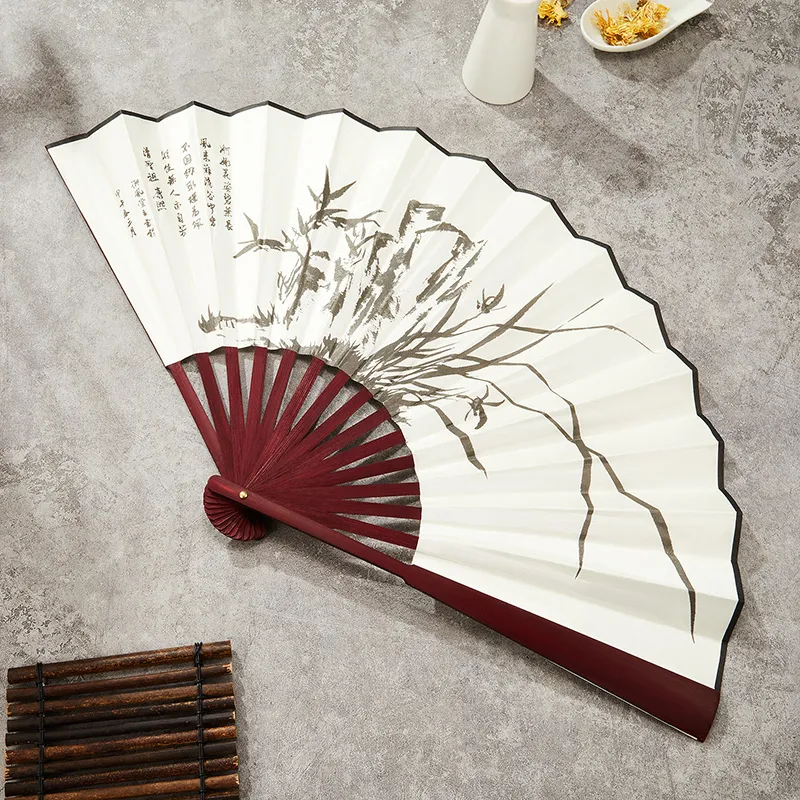 Pleasant Language Paper Folding Fan-8