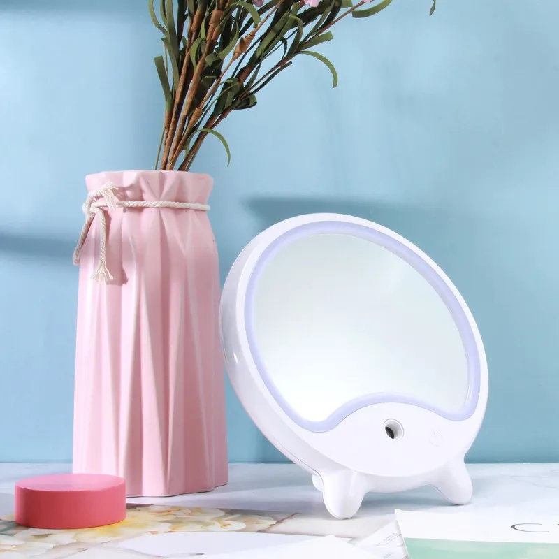 Pleasant Language Multifunctional Grooming Hydrating Device With Humidification Spray Highlighter Lens-2