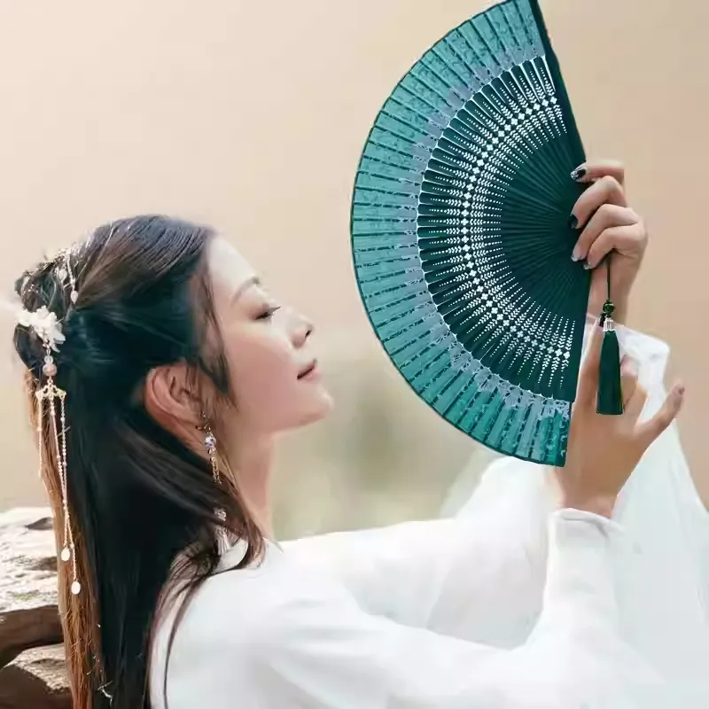 Pleasant language Fold Fan/Fan-1