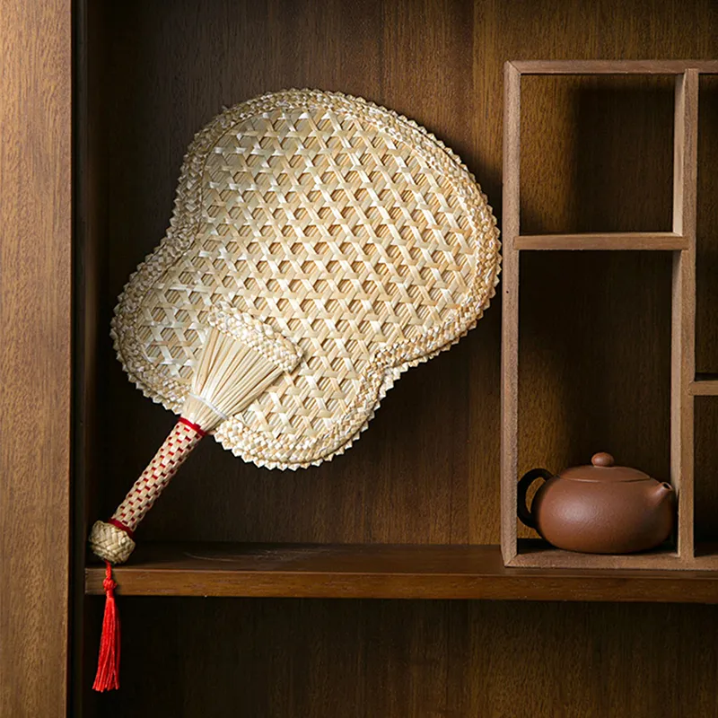 Pleasant Language Wheat Straw Fan-7