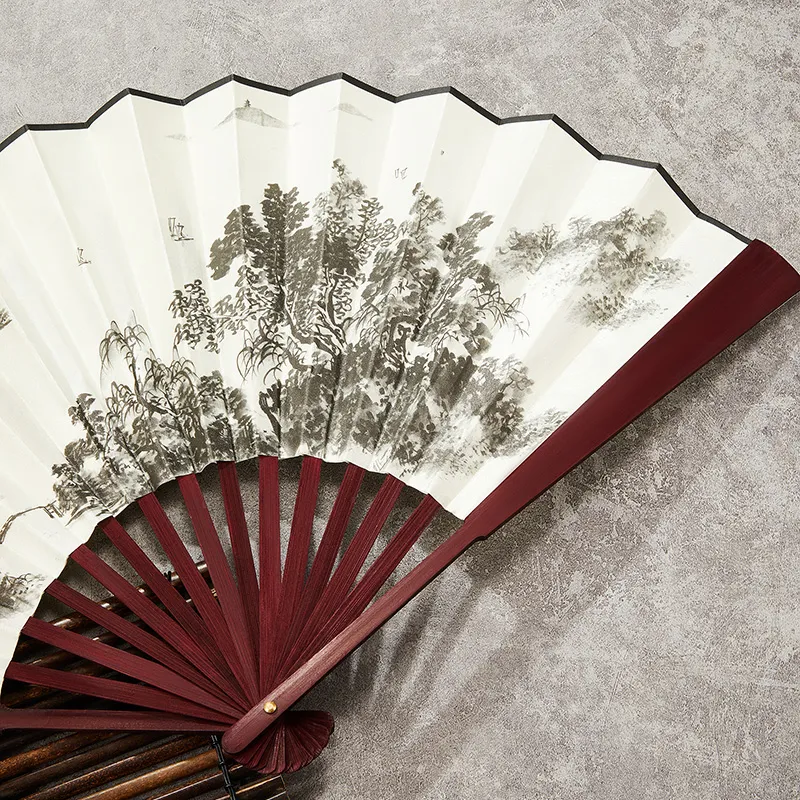 Pleasant Language Paper Folding Fan-6
