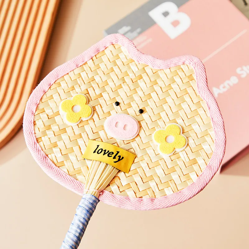 Pleasant Language Wheat Straw Fan-3