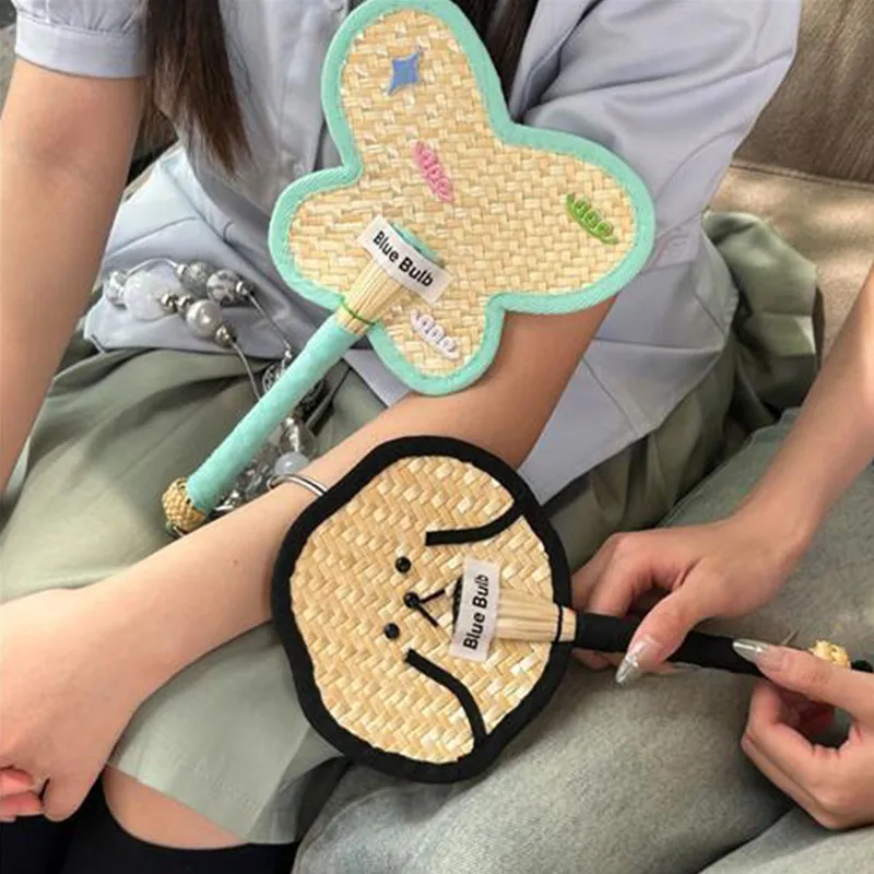 Pleasant Language Wheat Straw Fan-2
