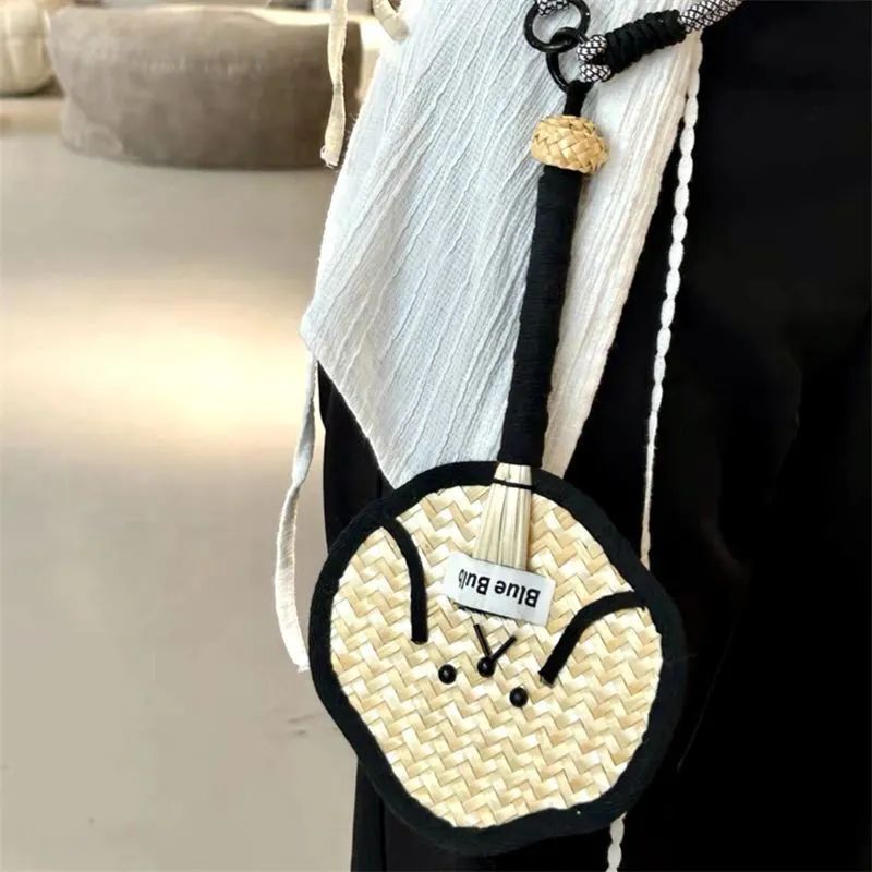 Pleasant Language Wheat Straw Fan-3