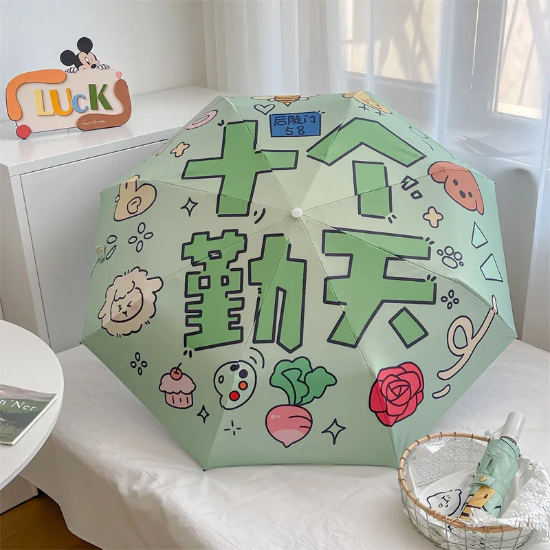 Pleasant language Umbrellas-1