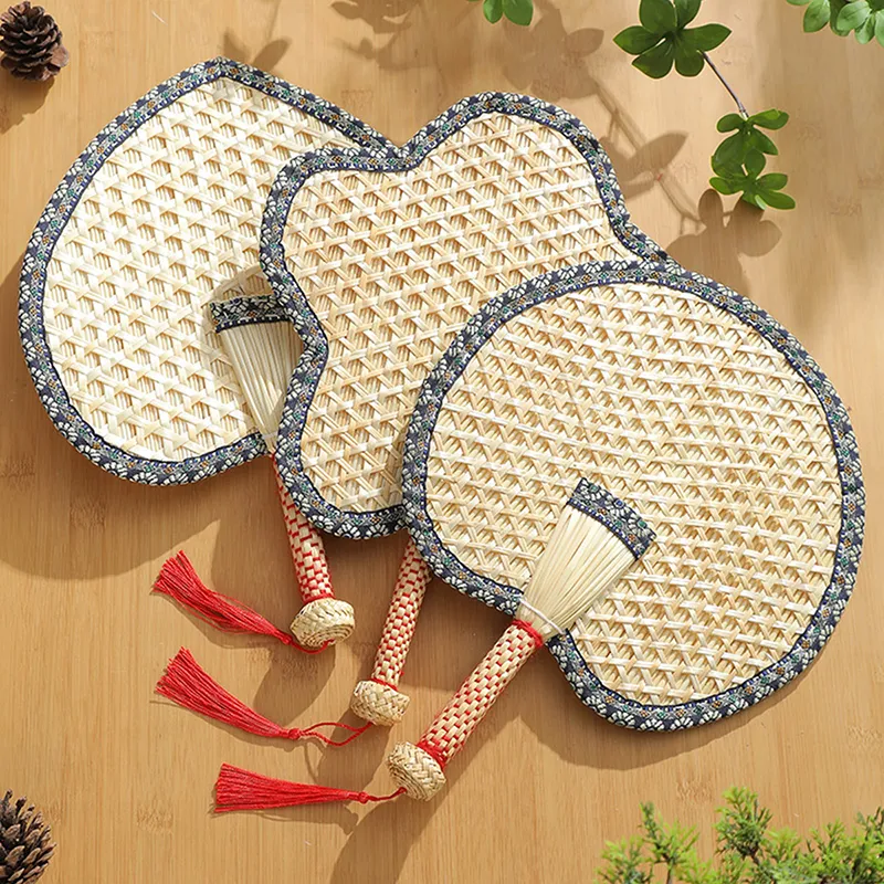 Pleasant Language Wheat Straw Fan-17