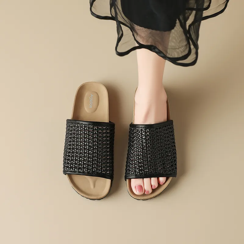 AGSDON Abrasion Resistant Slide Slippers Women's-10