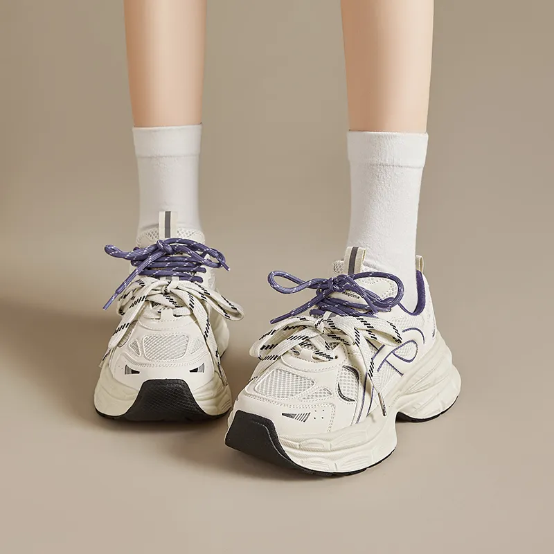 AGSDON Low Top Chunky Sneakers Women's-9