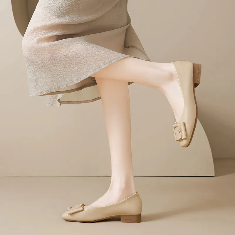 AGSDON Casual Single Shoes 2.5cm Women's-10