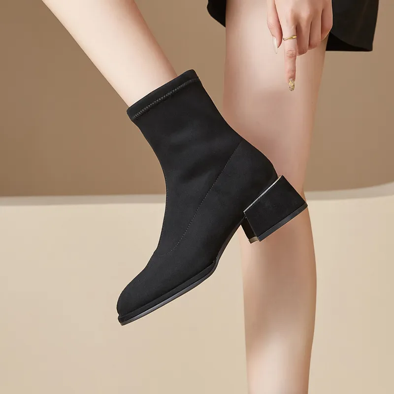 AGSDON Ankle Boots 4.5 Cm Women's-4