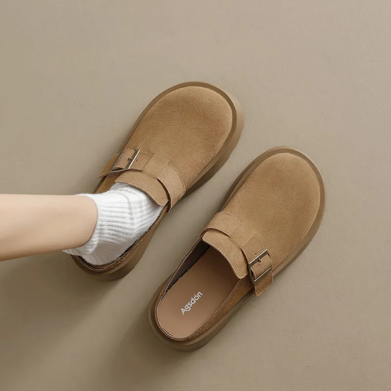 AGSDON Wrap toe Slippers Women's-3