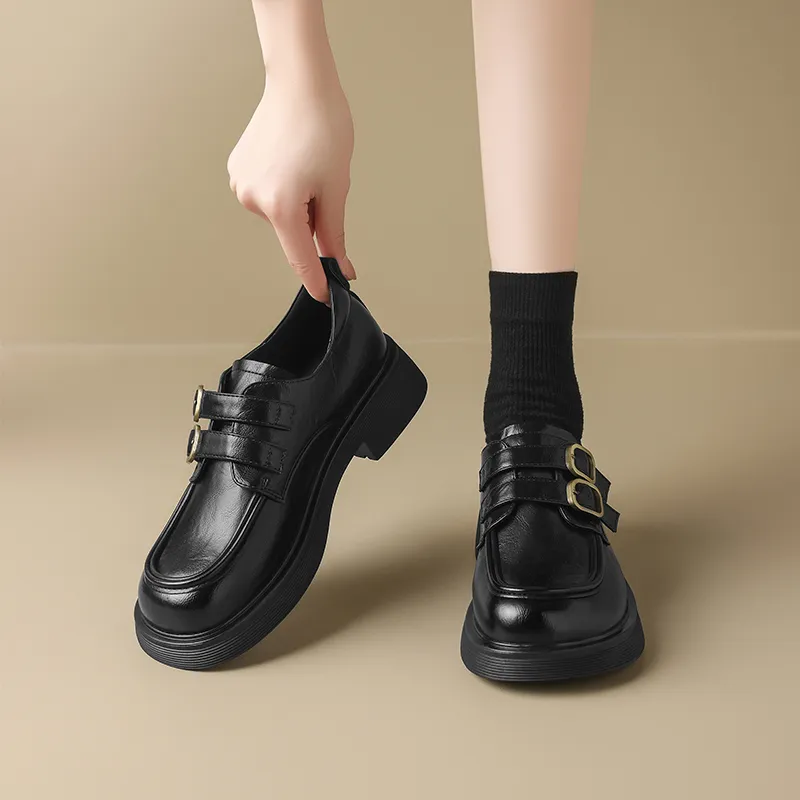 AGSDON Casual Single Shoes 3.5cm Women's-2